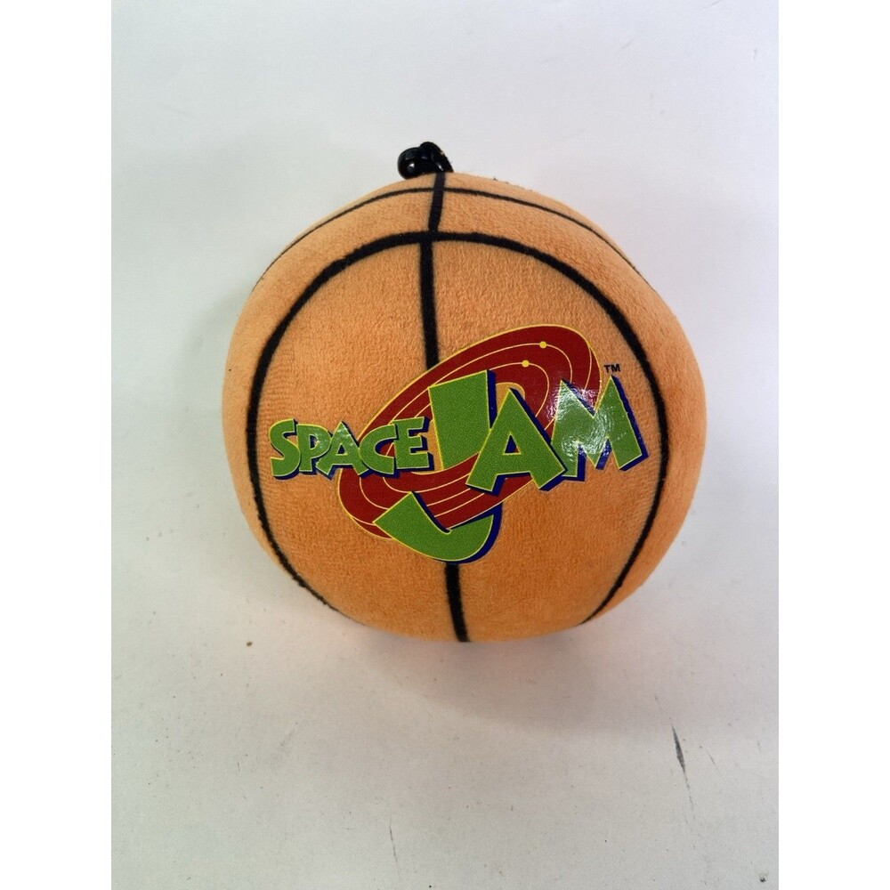 Space Jam 30th Anniversary Looney Tunes Basketball Plush Clip On Keychain